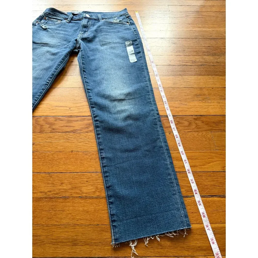 GAP ‘Girlfriend Mid Rise’ Jeans Womens sz 28/6R (NWT)